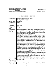 Đề cương chi tiết học phần Pháp luật đại cương | Trường đại học Lao động - Xã hội