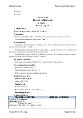 Giáo án ôn tập môn Tiếng anh lớp 4 | Bộ sách Global Success | Tiểu học ( Chương trình mới)