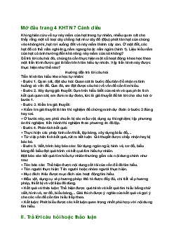 Giải SGK Khoa học tự nhiên 7 Bài mở đầu: Phương pháp và kĩ năng trong học tập môn khoa học tự nhiên| Cánh diều