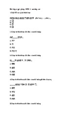 Bài tập ngữ pháp HSK 4 có đáp án-Trường Đại học Ngoại ngữ- Đại học Quốc gia Hà Nội