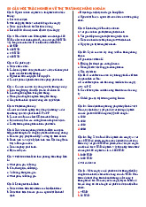 100 câu hỏi trắc nghiệm về thị trường chứng khoán | Đại học Hoa Sen
