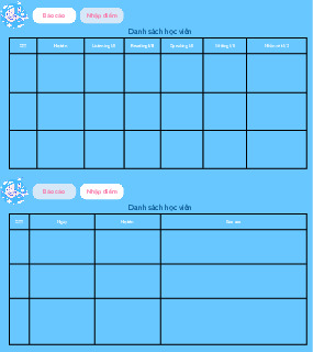 thiết kế giao diện bản nháp có thể xem qua