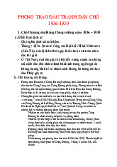 Phong Trào Đấu Tranh Dân Chủ tại Đông Dương 1936-1939: Lịch Sử và Những Đặc Điểm
