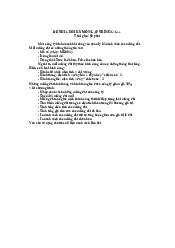 Đề thi cuối kỳ lập trình C++ - Công nghệ Website | Đại học Bách Khoa, Đại học Đà Nẵng