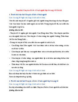 Soạn bài Chuyện cổ tích về loài người trang 43 Chi tiết | Ngữ Văn 6 Kết nối tri thức