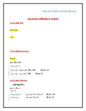 Lý thuyết môn kỹ thuật Đồ họa Máy tính  | Trường đại học kinh doanh và công nghệ Hà Nội
