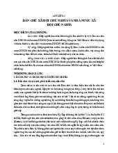 Chương 4 - Dân Chủ Xã Hội Chủ Nghĩa và Nhà Nước XHCN | Đại học Kinh tế kỹ thuật công nghiệp