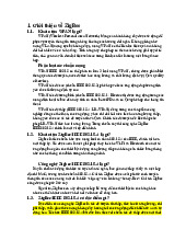 Mạng ZigBee và tiêu chuẩn 802.15.4 môn IoT và ứng dụng | Học viện Công Nghệ Bưu Chính Viễn Thông
