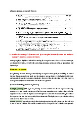 Final Exam Review on Managerial Functions and Skills | Môn Organizational behavior - Đại học Kinh Tế Quốc Dân