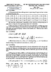 Đề thi thử Toán vào lớp 10 lần 1 năm 2025 – 2026 phòng GD&ĐT Thái Hòa – Nghệ An có đáp án