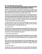 ĐỀ CƯƠNG MÔN QUẢN TRỊ CẢNG BIỂN-Trường Đại Học Văn Lang