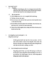 Tài liệu ôn tập  môn Pháp luật đại cương | Trường đại học kinh doanh và công nghệ Hà Nội