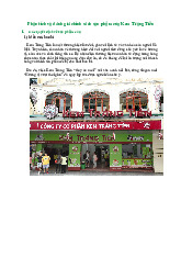 Phân Tích Chính Sách Sản Phẩm Kem Tràng Tiền | Bài thảo luận marketing căn bản