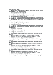 Tổng hợp các câu hỏi trắc nghiệm môn Tư tưởng Hồ Chí Minh | Trường Đại học Mở Thành phố Hồ Chí Minh