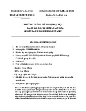 Đề cương chuyên ngành tài chính doanh nghiệp | Trường Đại học Kinh tế Thành phố Hồ Chí Minh