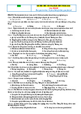 Bộ 10 đề thi thử tốt nghiệp THPT Địa lí 2025 bám sát đề minh họa có đáp án