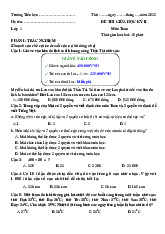 Đề thi giữa học kỳ 2 môn Toán lớp 4 năm học 2024-2025 | Bộ sách Kết nối tri thức