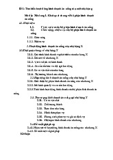 Đề cương ôn tập - Tìm hiểu nhà hàng X môn Quản trị nghiệp vụ ăn uống | Học viện Phụ nữ Việt Nam