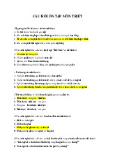  Đề cương môn Triết học Mac Lênin  - trường đại học kinh tế- tài chính thành phố Hồ chí minh