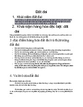Khái niệm và Đặc điểm Đất đai như Hàng hóa Đặc biệt ở Việt Nam