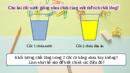Giáo án điện tử Khoa học tự nhiên 6 bài 5 Chân trời sáng tạo : Đo khối lượng