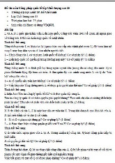 Đề thi cuối kỳ học phần Công pháp quốc tế năm 2024 - 2025 | Đại học Luật Thành phố Hồ Chí Minh