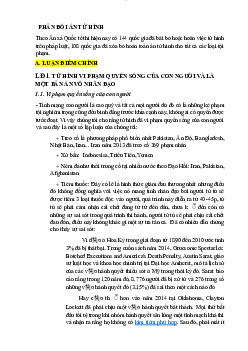học phần Luật hình sự của trường đại học Luật Hà Nội giúp sinh viên củng cố, ôn tập kiến thức và đạt kết quả cao trong bài thi kết thúc học phần. Mời bạn đón đón xem! 