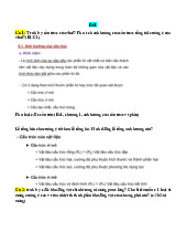 Giải lý thuyết Môn Cơ học đất | Đại học Xây Dựng Hà Nội