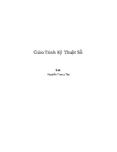 Giáo trình kĩ thuật số | Trường Cao Đẳng Văn Lang Sài Gòn