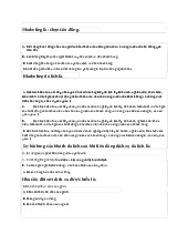 Bộ câu hỏi trắc nghiệm ôn tập môn Marketing căng bản   | Trường đại học kinh doanh và công nghệ Hà Nội