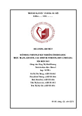 Đề cương chi tiết nghiên cứu về lối sống sinh viên hiện nay | Môn Phương pháp nghiên cứu khoa học - Đại học Văn hóa Hà Nội