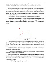 Chương II Động học phản ứng đơn giản môn Cơ sở lý thuyết Hoá Học | Trường Đại học Sư phạm Thành phố Hồ Chí Minh