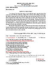 Đề thi giữa học kỳ 2 môn Ngữ Văn lớp 7 năm học 2024 - 2025 - Đề số 4 | Bộ sách Kết nối tri thức