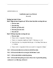 Bài tập thực hành buổi  4 môn Lập trình với C++ | Trường đại học kinh doanh và công nghệ Hà Nội