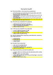 Trắc nghiệm Pháp Luật Đại Cương |  Trường đại học Điện Lực