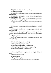 Trắc nghiệm Luật lao động  | Trường đại học Lao động - Xã hội