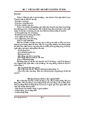 Bài tập củng cố chương 2 môn xác suất thống kê| Đại học Kinh tế Quốc Dân