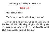 Giáo án điện tử Tiếng việt 1 bài 68 Cánh diều: Học vần: Uôn, uông