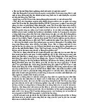 Đề cương ôn tập môn lịch sử Đảng: Ý nghĩa của hiệp thương và thống nhất đất nước- Trường Đại học kinh tế thành phố Hồ Chí Minh
