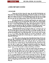 Đề cương môn Tư tưởng Hồ chí minh - Trường Đại học lao động -  xã hội