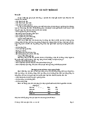Bài tập chương 1  môn xác suất thống kê| Đại học Kinh tế Quốc Dân