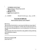 Thư tư vấn pháp lý - Biểu mẫu văn bản