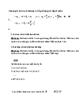 Lý thuyết Chương 5. Lãi đơn và lãi kép | Môn kinh tế tài chính