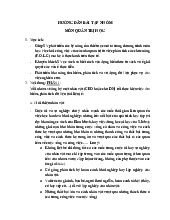HƯỚNG DẪN BÀI TẬP NHÓM 11 2021 - Môn quản trị học - Đại Học Kinh Tế - Đại học Đà Nẵng
