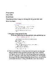 Ôn tập thi giữa kì Công Nghệ Phần Mềm | Công nghệ phần mềm | Trường Đại học Công nghiệp TP.HCM
