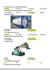 Đề thi giữa kỳ môn Tàu Biển | Kinh tế Cảng | Đại học Hàng hải Việt Nam