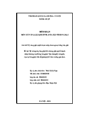 Chủ đề: Kỹ năng giải quyết tranh chấp thương mại bằng hòa giải | Trường đại học Lao động - Xã hội