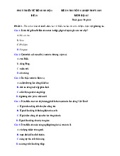 Đề thi thử tốt nghiệp THPT 2025 môn Địa lí bám sát đề minh họa - Đề 21