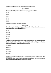 Question 1 math - Math for business | Trường Đại học Quốc tế, Đại học Quốc gia Thành phố HCM