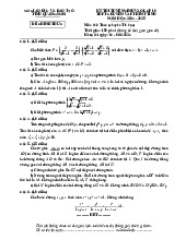 Đề tuyển sinh 10 Toán chuyên Tin Quảng Nam 2024-2025 có đáp án